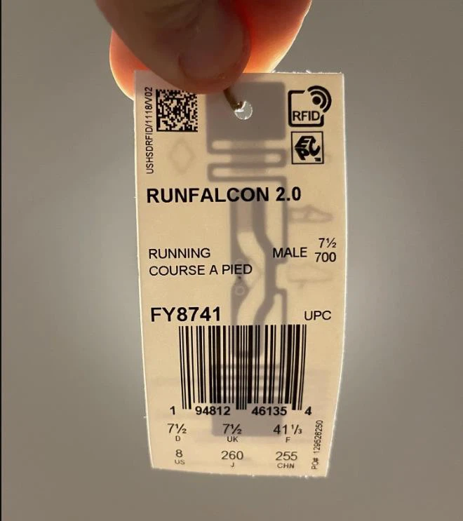 rfid hang tag for garment rfid hang tag for garment