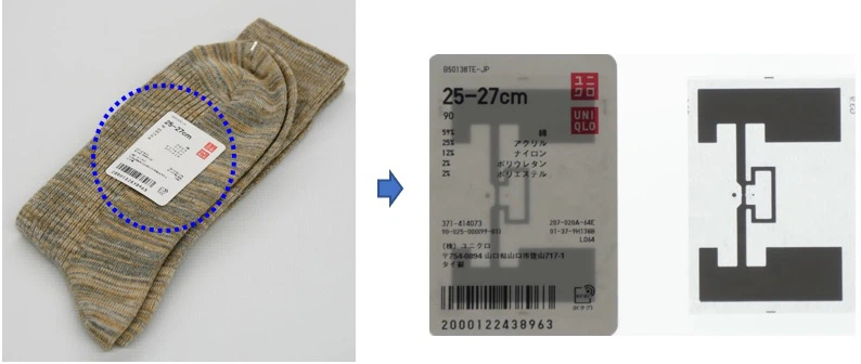 rfid hangtag in uniqlo rfid hangtag in uniqlo