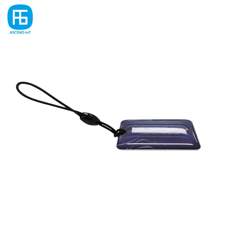Epoxy RFID Keychain