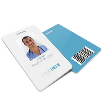 Do ID badges use RFID?