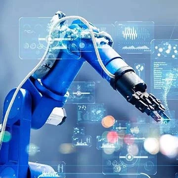How does RFID work in manufacturing?