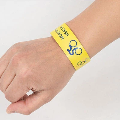 Can I shower with a paper RFID wristband?